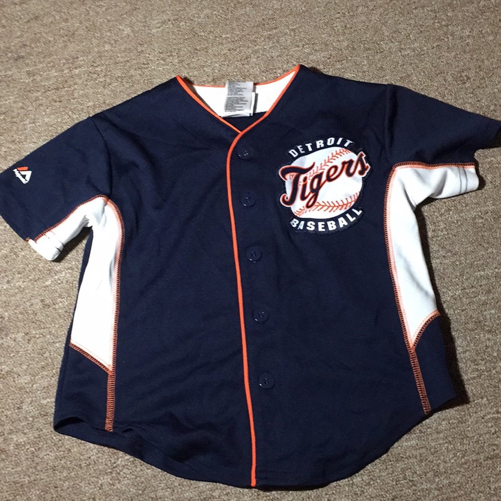 Detroit tigers baseball jersey small 4